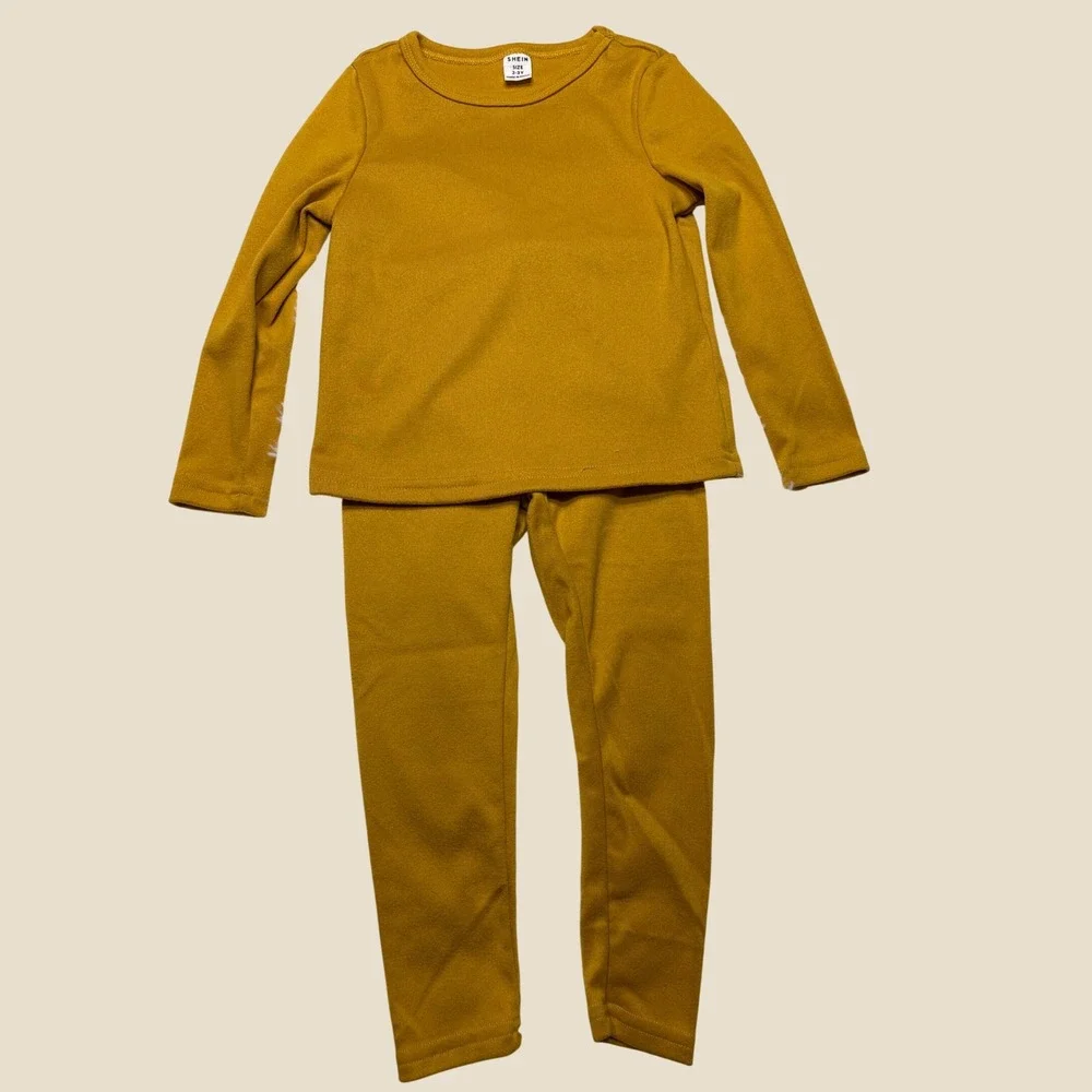 SHEIN Toddler Girls Clothes Bundle Size 2-3Y Dress, Romper  and 2 Leggings Sets